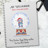 Custom Happy Holidays, Best Teacher Ever