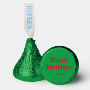 Custom Happy Holidays Hershey®'s Kisses®