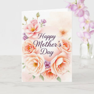 Custom Happy Mother’s Day Card – Personalized