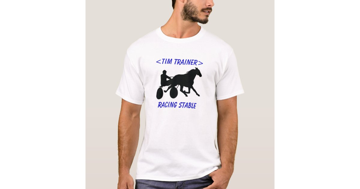 Custom Harness Racing Shirt | Zazzle