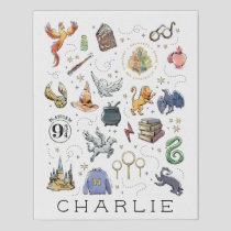 Custom | HARRY POTTER™ Icons Faux Canvas Print