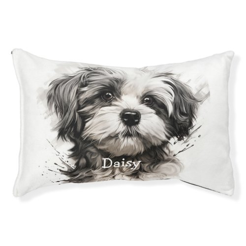 Custom Havanese Dog Pet Animal Name Pet Bed