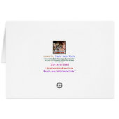 Custom Hawaiian Christmas Cards Mele Kalikimaka (Back Horizontal)