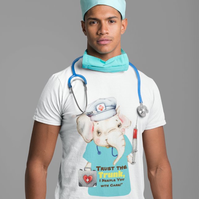 Custom Healthcare funny animal quote|nurse gift T-Shirt (Creator Uploaded)