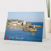 Custom Heart St Ives Harbor Pier Cornwall Photo