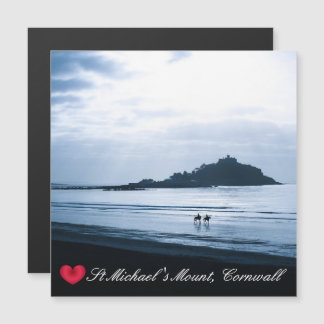 Custom Heart St Michaels Mount Cornwall + Horses