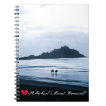 Custom Heart St Michaels Mount Cornwall + Horses