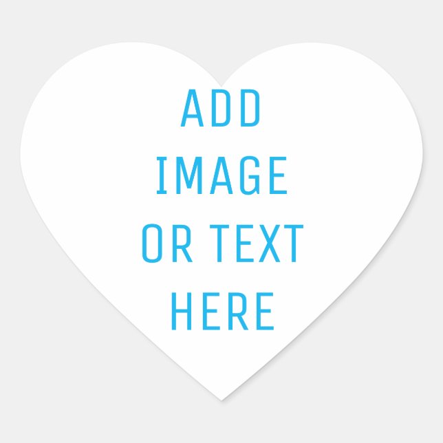 Custom Heart Sticker (Front)