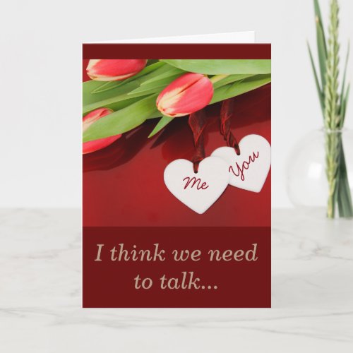 CUSTOM Heartbreak and Forgiveness Greeting Card