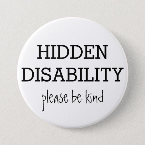 Custom Hidden Disabilities Button