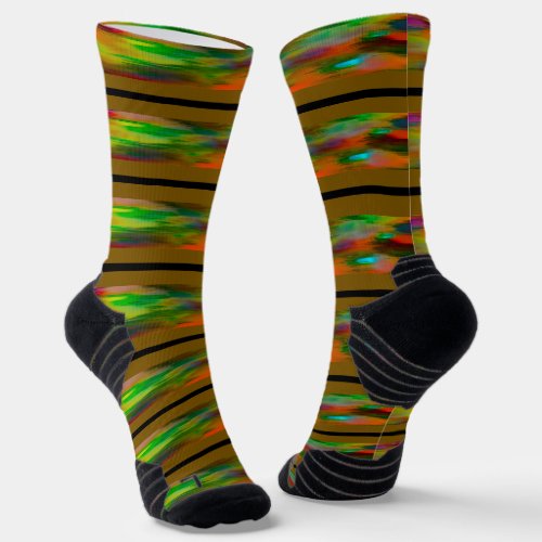 Custom High_Performance Athletic Crew Sock