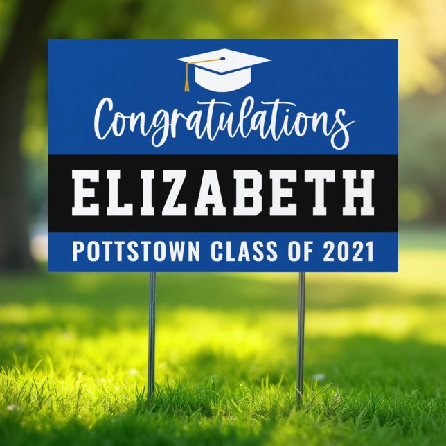 Custom High School Graduation Lawn Sign (Creator Uploaded)