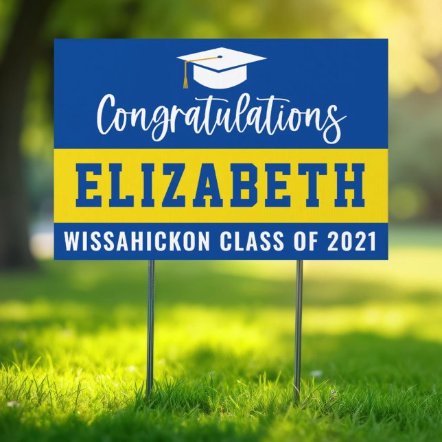 Custom High School Graduation Lawn Sign (Creator Uploaded)