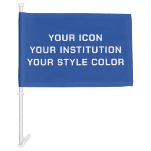 Custom High School Spirit Team Flag