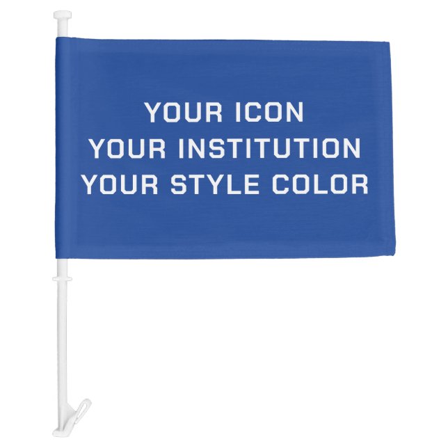 Custom High School Spirit Team Flag (Front)