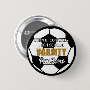 Custom High School Varsity Soccer Team Button