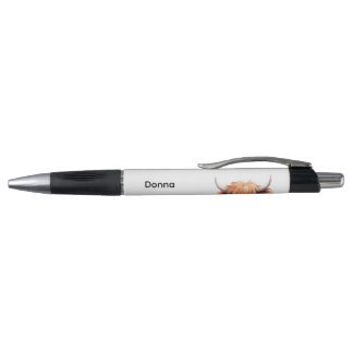 Custom. Highland Heart Cow. Pen