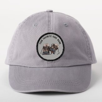 Custom Hiking Boots Add Your Own Park Name Patch