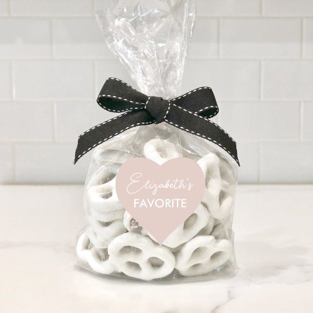 Custom His and Her Favorite Wedding Heart Sticker (Creator Uploaded)