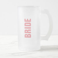 Custom his and hers beer stein for wedding couple