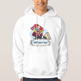 Custom Hockey Player Hoodie