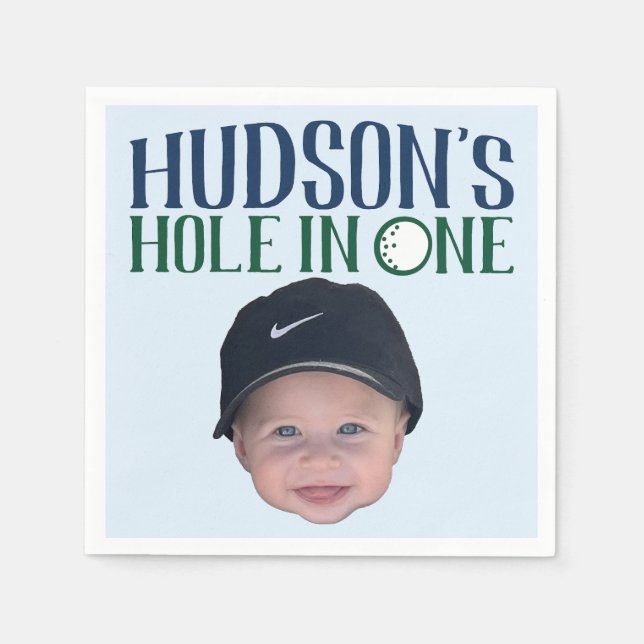Custom Hole in One  Napkins (Front)