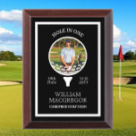Custom Hole in One Photo Golf Award Plaque<br><div class="desc">Create your own Custom Hole in One Photo Golf Award Plaque! Personalize this design with your own text. You can further customize this design by selecting the "Edit Design" button if desired.</div>