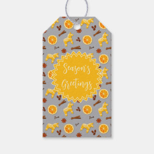 Custom Holiday Gingerbread Gift Tags