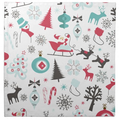 Custom Holiday Merchandise Cloth Napkin