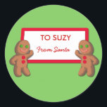 Custom Holiday Stickers<br><div class="desc">Customize these stickers by adding your own text! Stickers have hundreds of uses! Seal an envelope, a Christmas card, a holiday letter. Decorate a gift. Create your own wrapping paper. Use stickers instead of tape for gift wrapping. Give a page of stickers as a stocking stuffer. Kids love them! Customize...</div>