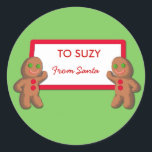 Custom Holiday Stickers<br><div class="desc">Customize these stickers by adding your own text! Stickers have hundreds of uses! Seal an envelope, a Christmas card, a holiday letter. Decorate a gift. Create your own wrapping paper. Use stickers instead of tape for gift wrapping. Give a page of stickers as a stocking stuffer. Kids love them! Customize...</div>