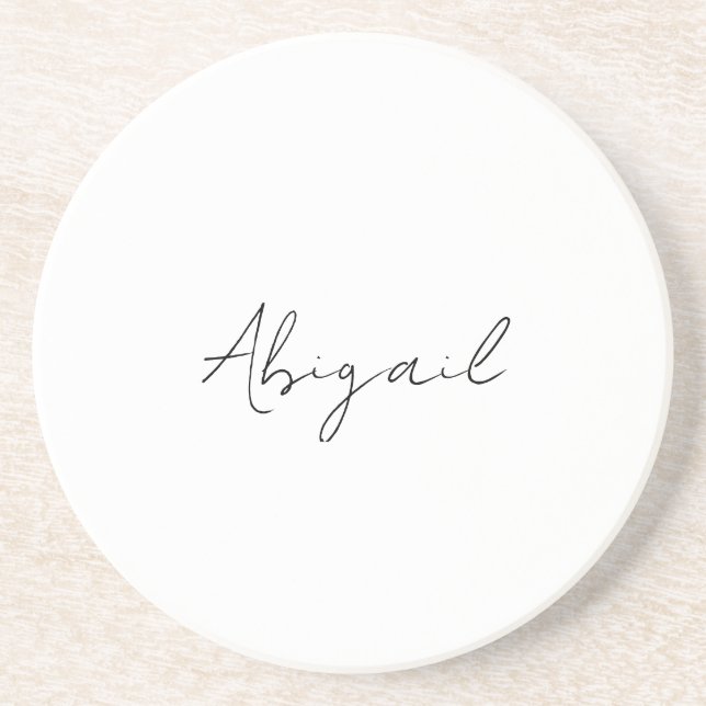 Custom Holiday Table Coaster (Front)