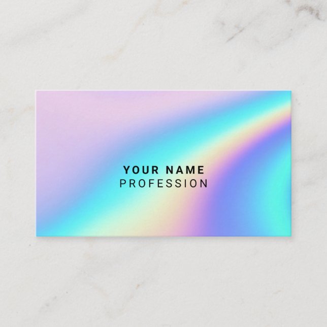 Custom Holographic Business Card