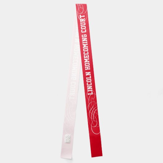 Custom Homecoming | Event Party Sash (Back)