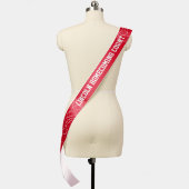 Custom Homecoming | Event Party Sash (Mannequin)