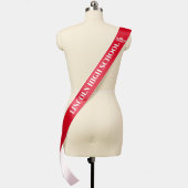 Custom Homecoming Queen | Event Party Sash (Mannequin)