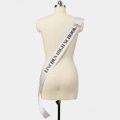 Custom Homecoming Queen | Event Party Sash (Mannequin)