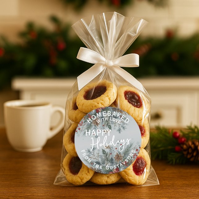 Custom Homemade Christmas Cookies Label Roll (Creator Uploaded)