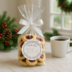 Custom Homemade Christmas Cookies Label Roll