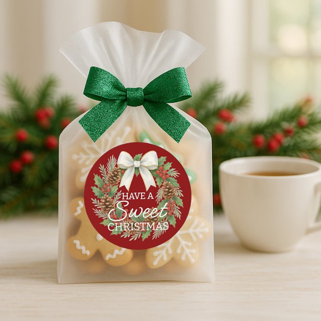 Custom Homemade Christmas Cookies Label Roll (Creator Uploaded)
