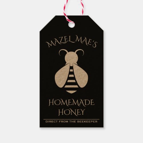 Custom Homemade Honey Bee Labels