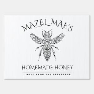 Custom Homemade Honey Sign