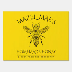 Custom Homemade Honey Sign