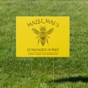 Custom Homemade Honey Sign