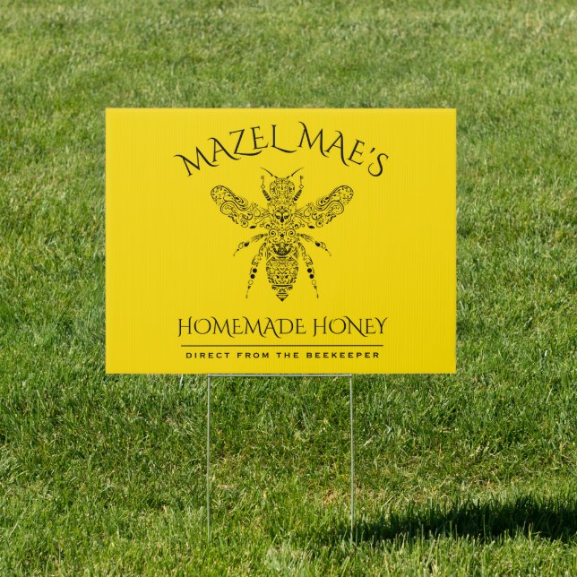 Custom Homemade Honey Sign (Insitu)