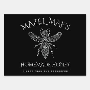 Custom Homemade Honey Sign