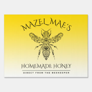 Custom Homemade Honey Sign