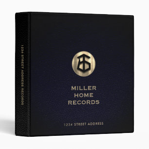 Custom Homeowner Records Binder