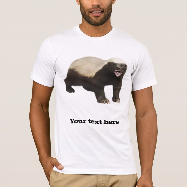 Custom Honey Badger T-Shirt (Front)