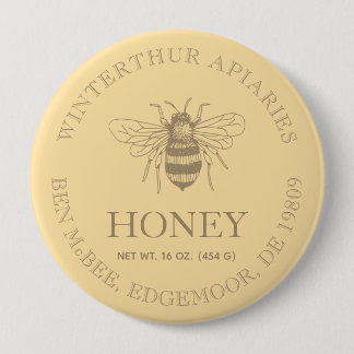 Custom Honey Business Promotional Button